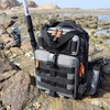 New Designer Multifunctional Fishing Tackle Backpack with Fishing Rod Holder(EPZ-523)