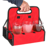 Hot Sell Reusable Folds Flat Holds 6 Cups or Cans Sturdy Frame Cup Carrier Holder(EPZ-235)