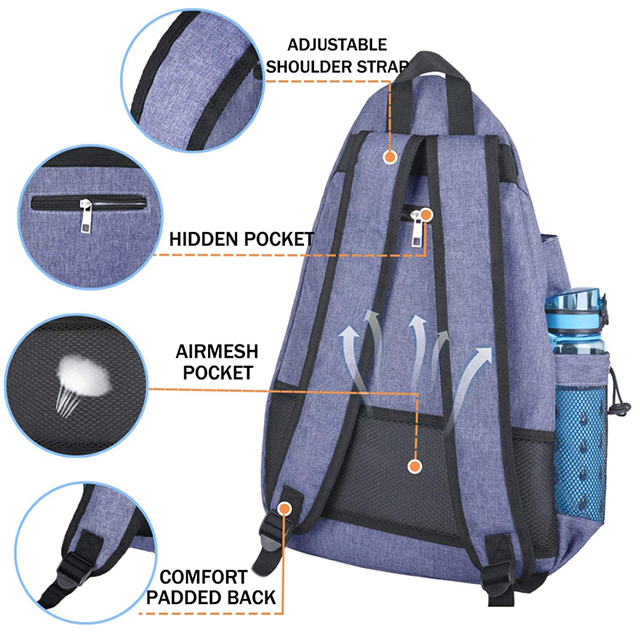 Factory Direct Hold Pickleball Paddles Professional Pickleball Carry Bag(EPZ-618)