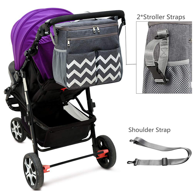 New Designer Lightweight Travel Stroller Organizer Bag with Shoulder Strap(EPZ-363)