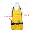 Factory Direct Waterproof Heavy Duty Gardening Apron with Pockets for Men Women(EPZ-209)