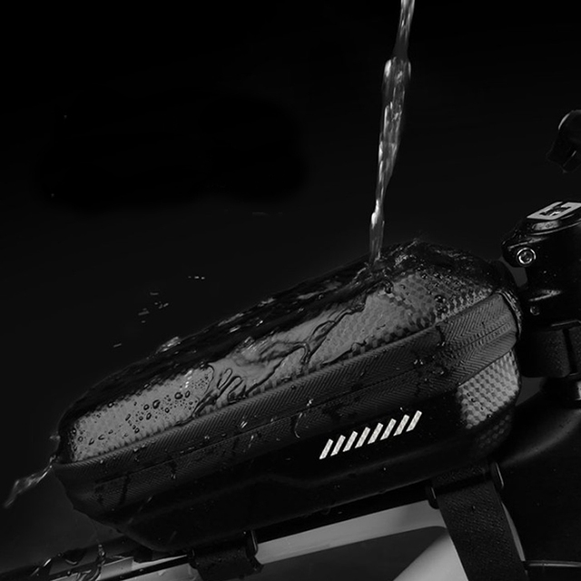 High Quality Waterproof Bike Top Tube Bag Bicycle Frame Bag with Double Zipper(EPZ-400)