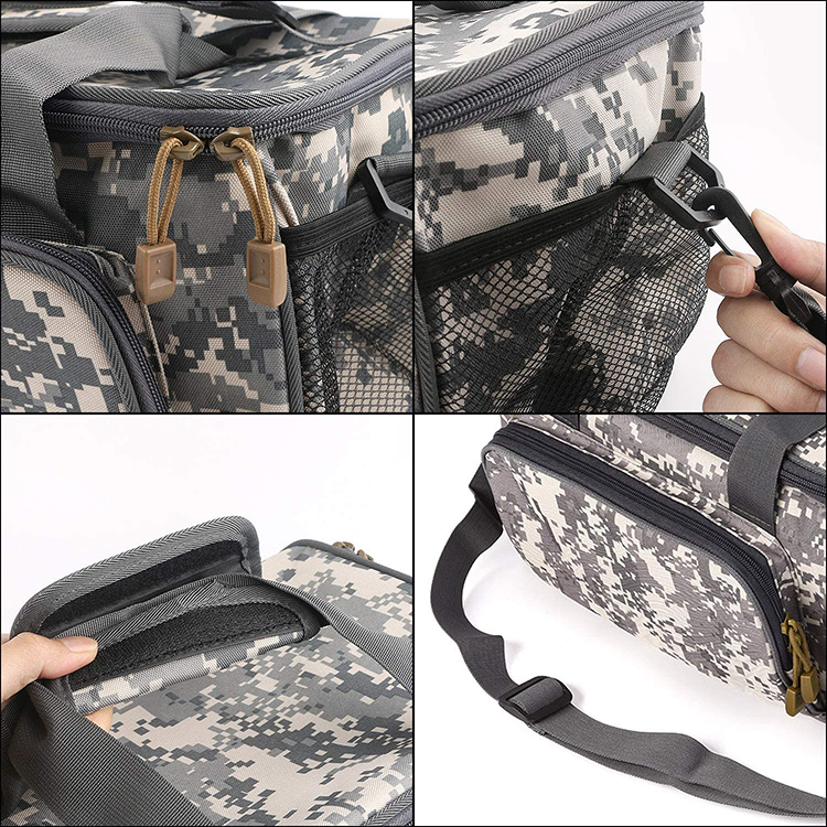 2022 Hot Selling Camouflage Military Portable Fishing Storage Duffel Bag For Outdoor Travel