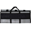 Customized Size Black Rubber Mesh Fishing Lure Bag with Handle