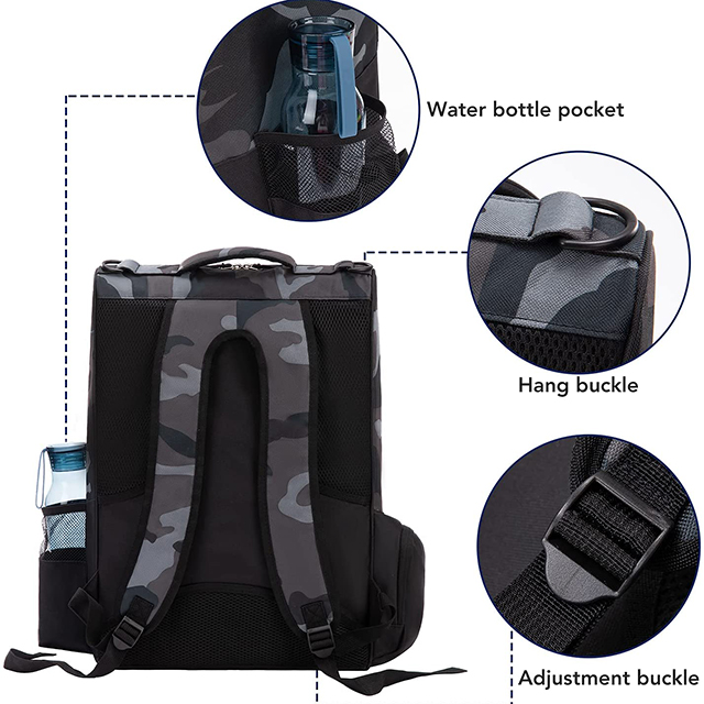 Disc Golf Backpack Camouflage Disc Golf Bag with big Capacity 