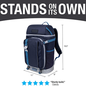 Insulated 24 Can Soft Leakproof Cooler bag with Bottle Opener