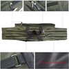 Double Layer Portable Foldable Fishing Rod Carry Bag Fishing Pole Bag