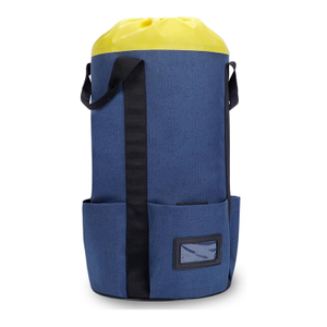 Durable Large Capacity Rock Climbing Rope Storage Bag with Multi Side Pockets and ID Window