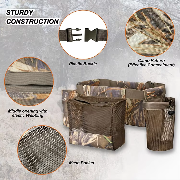 Lightweight Hunting Bird Bag Hunting Game Bag with Adjustable Waist Belt