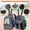Well Designed Versatile Tennis Racket Bags Holds 2 Rackets with Insulated Pocket Ventilated Shoe Compartment
