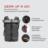New Designed Waterproof Casual Sports Backpack with Shoe&Laptop Compartment