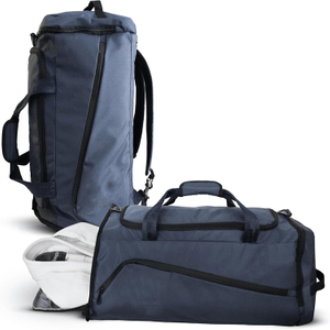 Stylish 45L Heavy Duty Duffle Bag Backpack in 1 with Multi-compartment and Hidden Straps