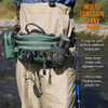 Multi-function Waterproof Fishing Belt Bag with Detachable Pouch and Water Bottle Holder