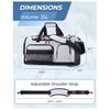 35L Three in One Design Waterproof Sports Travel Duffel Bag with Shoe Compartment