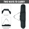 Multi-Compartment Padded Waterproof Snowboard Bag with Boot Storage for Travel Winter Sports Ski Trip Outdoor Adventure