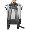 25L Unisex Waterproof PVC Dry-Wet Separation Folding Dry Bag & Backpack with Bucket Design fot Outdoor Activities