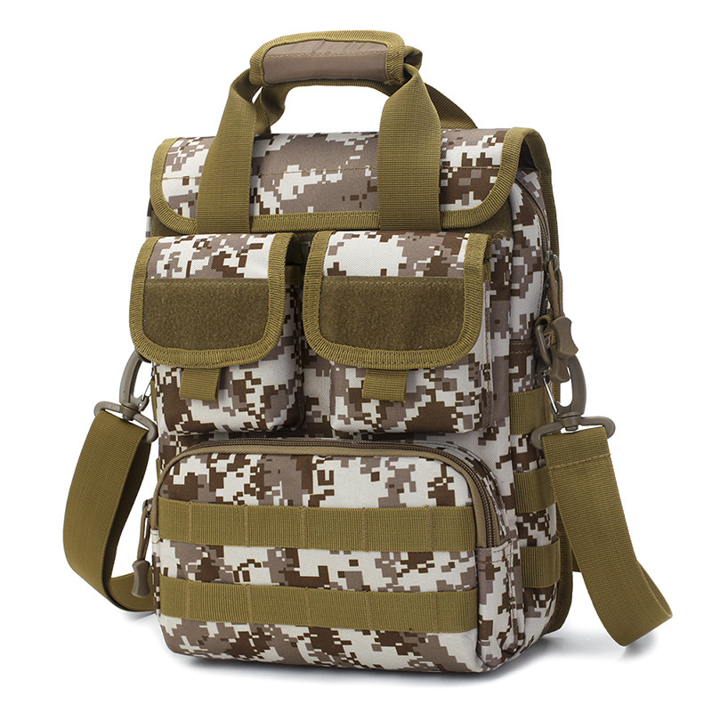 Tactical Handbag Outdoor Multifunctional Storage Bag Camouflage Crossbody Bag Toolkit
