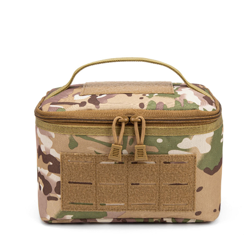 Tactical Bullet Storage Bag MOLLE Sub Bag Outdoor Hiking Camping Hand-held Wash Bag Shooting Sandbag
