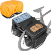 Expandable Waterproof Large Capacity cycle Pannier Bag with Multiple Compartments for Touring Travel Outdoor Motorbike
