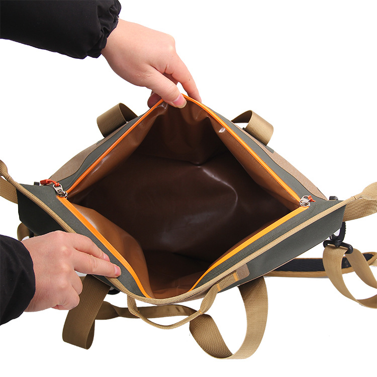 TPU Cooler Bag, Outdoor Waterproof Insulate Bag, Portable Cross Body Adjustable