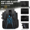 Lightweight Breathable Padded Fishing Tackle Backpack with built-in rod holder straps for outdoor lake freshwater fishing