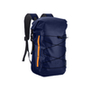PVC Unisex Outdoor Waterproof Backpack 20L Roll-Up Double Shoulder Bag Front Elastic Storage Rope Hiking Bag Open Closure