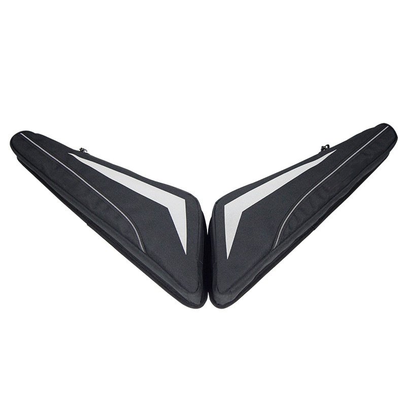 Motorcycle Triangle Bag Portable Tool Kit Reflective Night Riding Safety Waterproof