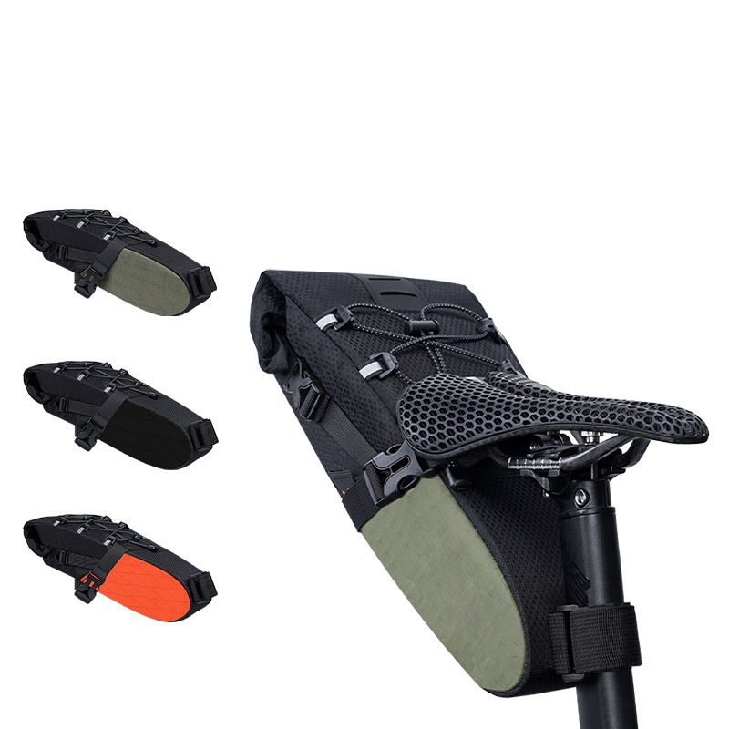 Bicycle Tail Bag Outdoor Multi Functional Large Capacity Riding Bag Long Distance Riding Equipment Saddle Bag