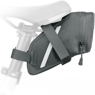 Lightweight Compact Bike Saddle Bag with Strap Mount for Road Mountain Cycling Commuting Daily Use