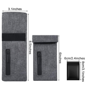 Amazon Hot Selling Odor Proof Pouch with 5 Pieces Mylar Ziplock Bags for Travel(EPZ-267)