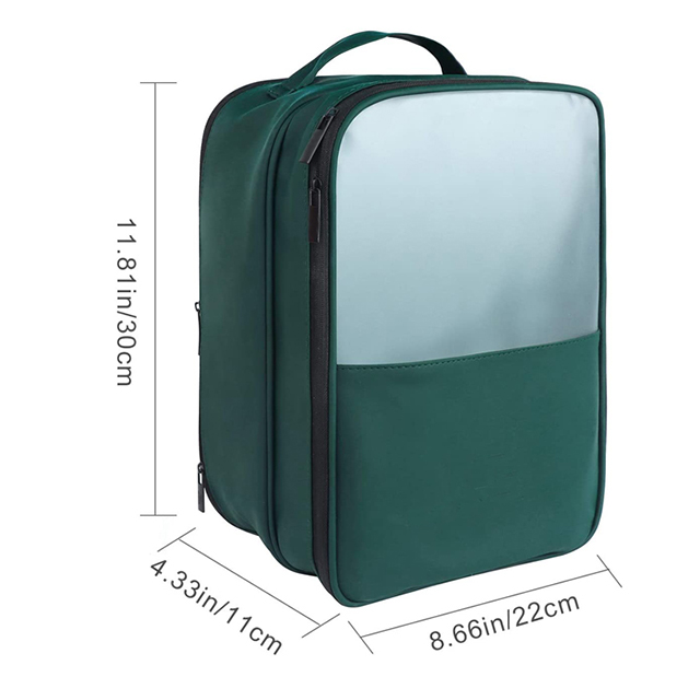 Amazon Hot Selling Holds 3 Pair of Shoes Organizer Reusable Shoe Travel Bags(EPZ-470)