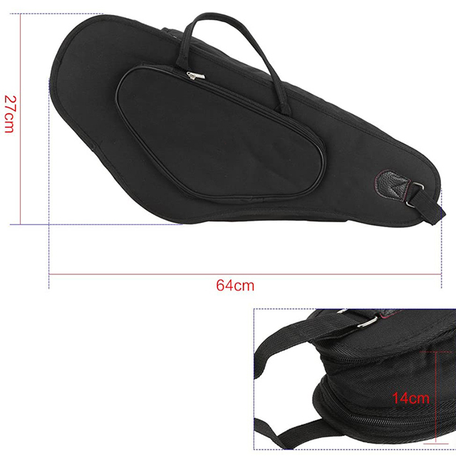 Hot Sell Padded Water-resistant Saxophone Sax Bag with Adjustable Shoulder Strap(EPZ-291)