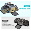 Premium Quality Airline Approved Expandable Foldable Soft-Sided Pet Carrier Bag(EPZ-302)