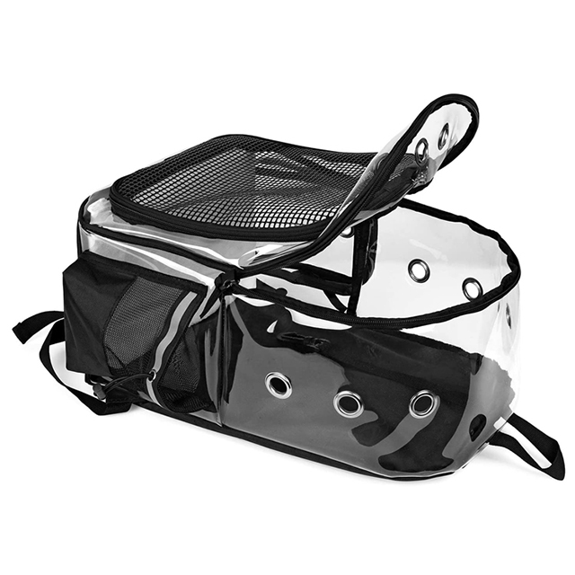 Factory Direct Breathable Clear Lightweight Portable Pet Bag for Travel Hiking(EPZ-559)