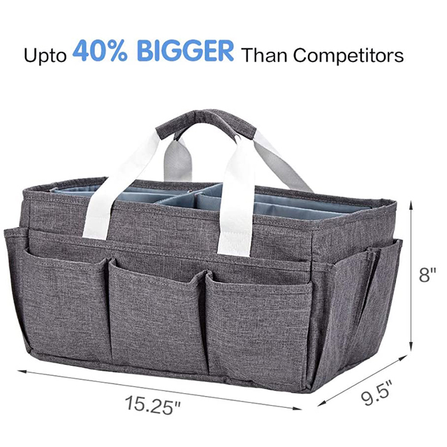 Factory Direct Craft Supplies Caddy with Handles for Sewing Accessories(EPZ-530)
