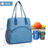 New Stylish Reusable Lunch Box Insulated Lunch Bag for Picnic Hiking Work Office(EPZ-423)