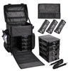 China Supplier 2 in 1 Soft Sided Rolling Makeup Case Trolley Make Up Case(EPZ-005)