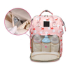 Large Capacity Multi-Function Travel Nappy Backpack Baby Girl Diaper Bag(EPZ-060)