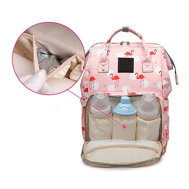Large Capacity Multi-Function Travel Nappy Backpack Baby Girl Diaper Bag(EPZ-060)