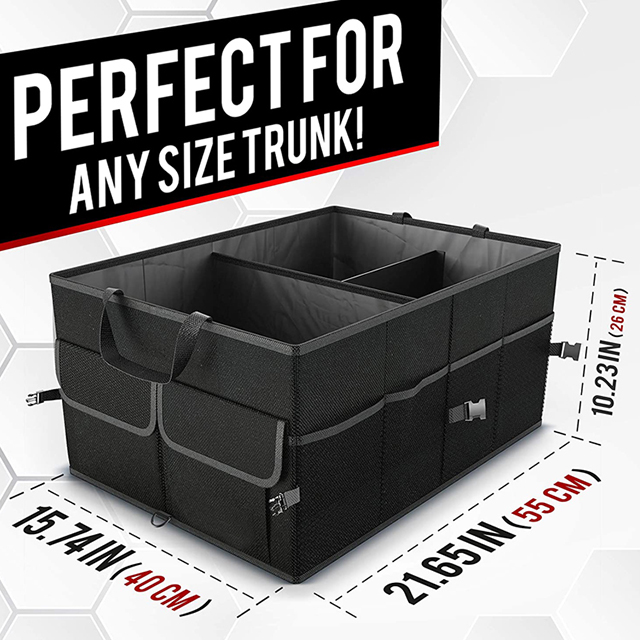 Amazon Hot Selling Collapsible Storage Securing Straps Car Organizer Trunk(EPZ-147)