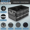 Hot Sell Foldable Cover Heavy Duty Collapsible Car Trunk Organizer with Lid(EPZ-146)