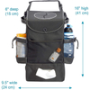 Hot Sell Car Seat Back Organizer Car Trash with Tissue and Cup Holders(EPZ-177)