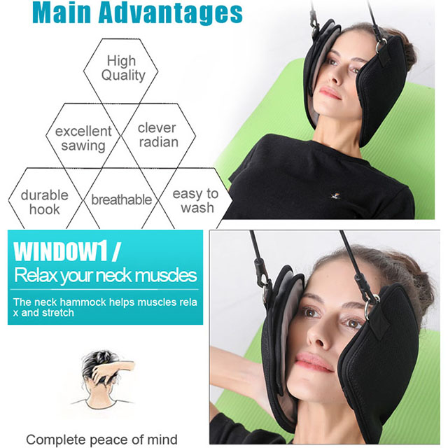 Ready to Ship Heavy Duty Breathable Relieve Fatigue Hammock for Neck(EPZ-213)