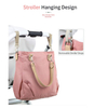 New Designer Lightweight Water-resustant Diaper Bag Tote with Changing Mat(EPZ-194)