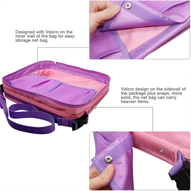 New Designer Detachable Toddler Lap Table Activity Kids Car Seat Travel Tray(EPZ-264)