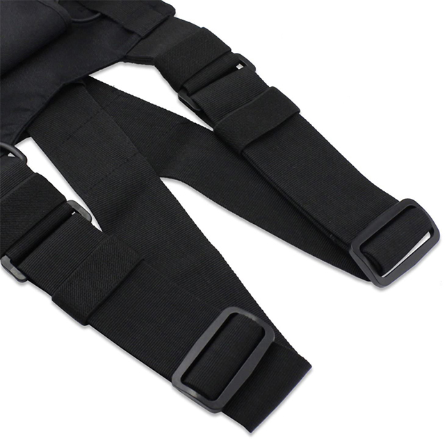 Hot Sell Front Pack Pouch Chest Rig Radio for Two Way Radio Walkie Talkie(EPZ-236)