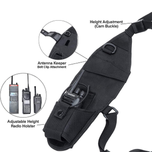 Factory Direct Durable Universal Left Side hest Harness Holder Radio Shoulder(EPZ-248)