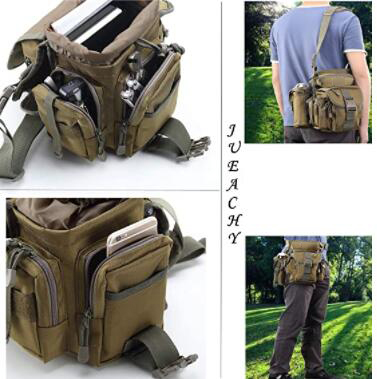 Hot Selling Outdoor Tactical Utility Waist Pack Leg Pouch Thigh Bag for Hunting Hiking Fishing