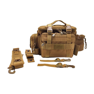 Well Designed Large Capacity Saltwater Resistant Fishing Tackle Storage Bag With Rod Holder