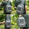 Hot Selling Camouflage Nylon Durable Waterproof Fishing Tackle Bag with Rod Holder And Box